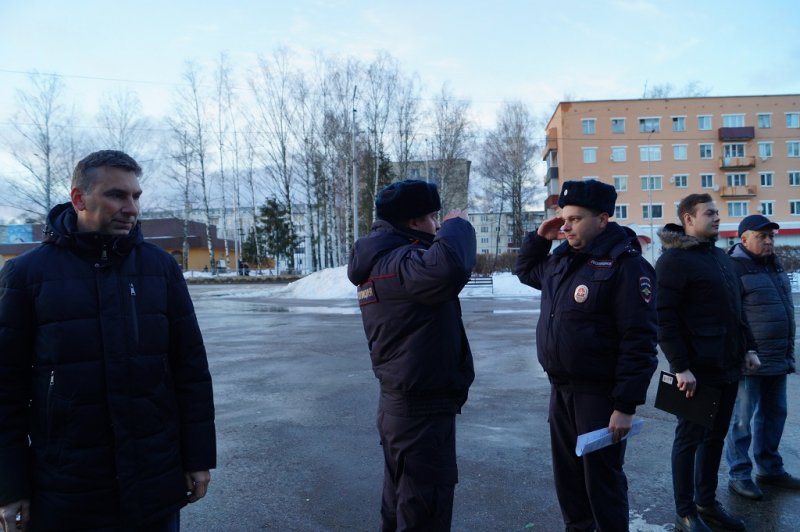 Председатель Общественного совета ОМД России по Талдомскому г.о. принял участие в инструктаже нарядов комплексных сил полиции
