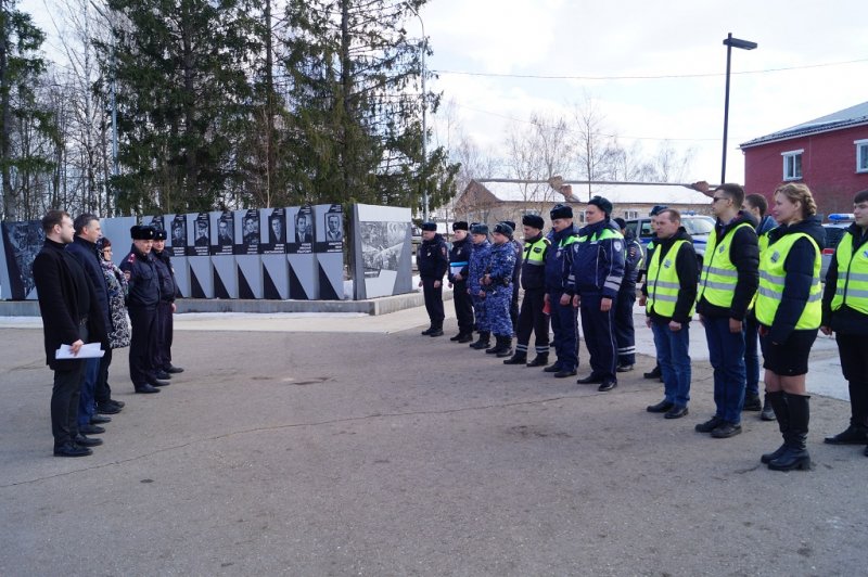 Инструктаж нарядов комплексных сил полиции состоялся в Талдоме