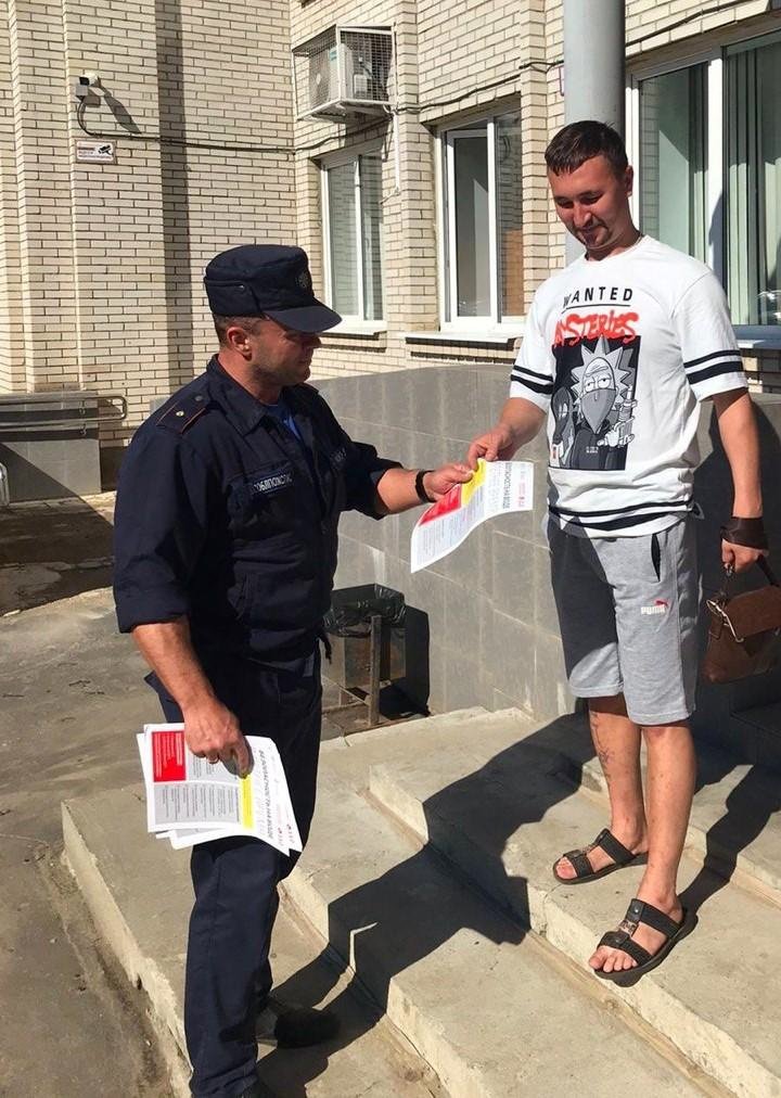 🚒 Вчера работники 272-й пожарно-спасательной части #Мособлпожспас провели противопожарный рейд в Талдомском городском округе